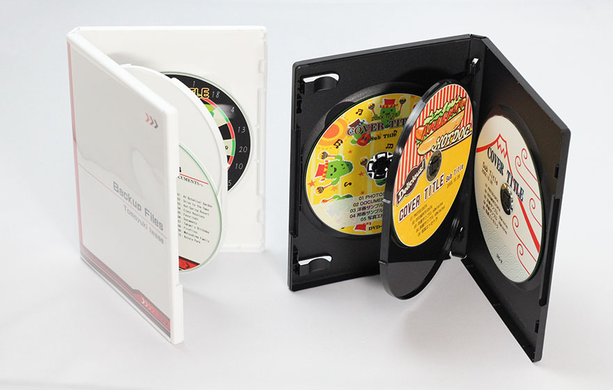 CD/DVD/BDコピー制作 - トールケースセット | CD制作・DVD制作・ポスター印刷・大判出力｜モデリングアート